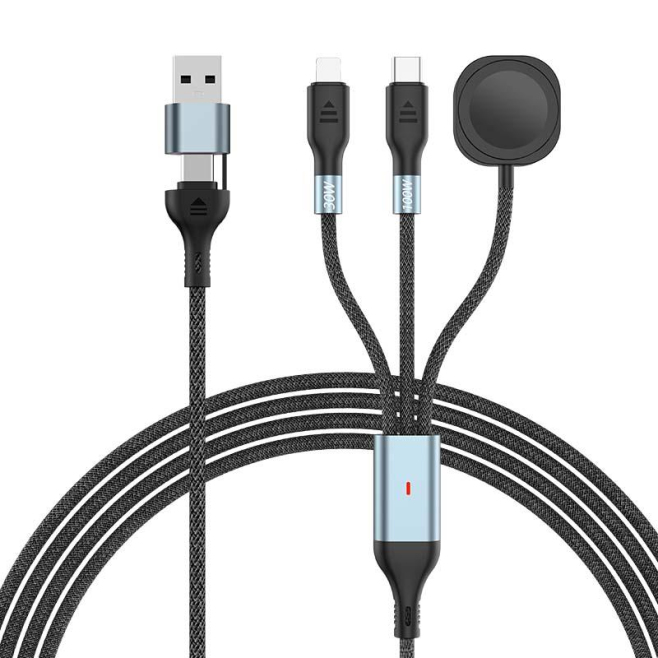 Câble De Charge Rapide PD Pour Téléphone Et Apple Watch Jusqu’à 100W 480Mbps 2m