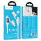 Câble De Charge Et Données 4 En 1 240W PD 3.1 Avec Affichage Numérique 1.2 m Tressé Type-C 8-Pin