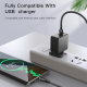 Câble De Charge USB Avec Double Type C Et Double 8 Pin 1,2 M 20 W 4 A Pour 4 Appareils En Nylon Tressé