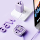 Câble De Données Télescopique USB-C 65 W 1 M Avec Adaptateurs Multiples Et Support Pour Téléphone Portable