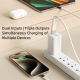Câble De Charge Rapide Et De Données 5A USB USB C Vers 8 Pin USB C Et Micro USB 1,5 m Avec 3 Sorties Et PD 100W