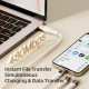 Câble De Charge Rapide Et De Données 5A USB USB C Vers 8 Pin USB C Et Micro USB 1,5 m Avec 3 Sorties Et PD 100W