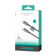 Câble USB-C Vers USB-C À Charge Rapide 3A Tressé Nylon Magnétique 480Mbps 1,2 m Gris Foncé - www.yonis-shop.com