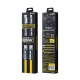 Câble De Charge Et De Données 4 En 1 65 W En Silicone Souple 1,4 M Avec Puce Intelligente Jaune