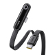 Câble USB-C Vers USB-C 100 W Pour Charge Rapide 1 m En Nylon Tressé Résistant Avec Puce E-Marker