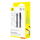 Câble USB-C Vers USB-C 100 W Pour Charge Rapide 1 m En Nylon Tressé Résistant Avec Puce E-Marker