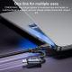 Câble De Charge Et De Données 4 En 1 60 W USB Type C Et 8 Pin Tressé 120 Cm 480 Mbps