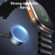 Câble De Charge 3 En 1 72 W Pour Trois Appareils Avec Charge Magnétique Apple Watch Et LED Colorée