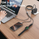 Câble De Charge 3 En 1 72 W Pour Trois Appareils Avec Charge Magnétique Apple Watch Et LED Colorée - www.yonis-shop.com