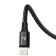 Câble De Charge Rapide USB C 3 En 1 20 W Vers 8 Pin Micro USB Et USB C Tressé 1 5 M Données 480 Mbps - www.yonis-shop.com