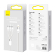 Câble USB 3 En 1 Pour Charge Simultanée 8 Pin Type-C Micro USB 3.5A 1.2M Tressé Nylon