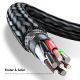 Câble De Charge Rapide 3 En 1 Pour Smartphones Et Tablettes 120W 6A USB 8 Pin Type C Micro USB Nylon Tressé 1.2 M