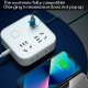 Câble De Charge Et Données 8 Broches 3 En 1 Pour Flashage Avec Interface Réversible Cuivre Étamé 110 Cm