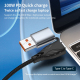Câble De Charge Rapide Double Entrée USB Et USB-C Vers USB-C 8 Pin Et Micro USB 100W PD 1,2 m