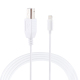 Câble MIDI Pour Piano Électronique Compatible iPhone Et iPad Plug And Play USB Type B Mâle 1 m Blanc - www.yonis-shop.com