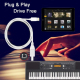 Câble MIDI Pour Piano Électronique Compatible iPhone Et iPad Plug And Play USB Type B Mâle 1 m Blanc - www.yonis-shop.com