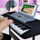 Câble MIDI Pour Piano Électronique Compatible iPhone Et iPad Plug And Play USB Type B Mâle 1 m Blanc - www.yonis-shop.com