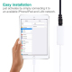 Adaptateur Réseau Ethernet 8 Pin Vers RJ45 Pour iPhone Et iPad 10 100 Mbps Plug And Play 1 m Blanc - www.yonis-shop.com
