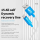 Câble USB Vers USB-C Pour iPhone Et iPad Avec Récupération Automatique Charge Et Transfert De Données