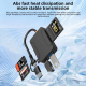 Lecteur De Cartes 8 En 1 USB 3.0 Avec OTG SD TF CF MS USB Et Type-C Jusqu’à 5 Gbit/s