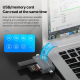 Lecteur De Cartes USB 3.0 7 En 1 Pour Importer Des Photos Sur Téléphone Avec USB SD TF Type-C Micro USB 8 Pin - www.yonis-sho...