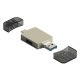 Adaptateur OTG USB-C 3 En 1 Avec Lecteur De Cartes SD TF Et Port USB Compatible Type-C 8 Pin