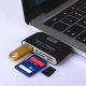 Adaptateur Lecteur De Cartes SD TF USB C Avec Hub USB Et Voyant LED Pour Téléphones Ordinateurs Et MacBook - www.yonis-shop.com