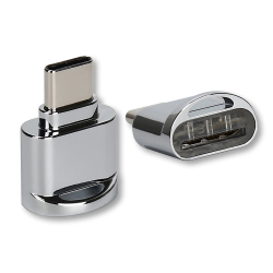 Adaptateur Lecteur De Carte Micro SD USB C Pour Smartphone USB 3.1 Réversible Compact Lecture Écriture