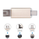 Clé USB 32 Go OTG 3 En 1 USB-C Et USB 2.0 Pour Smartphones Tablettes Et Ordinateurs Résistante En Aluminium - www.yonis-shop.com