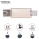 Clé USB 128 Go 3 En 1 OTG Pour Smartphones Type C Et Ordinateurs Double Port USB C USB 2 0 Compacte En Aluminium - www.yonis-...