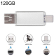 Clé USB 128 Go 3 En 1 OTG Pour Smartphones Type C Et Ordinateurs Double Port USB C USB 2 0 Compacte En Aluminium - www.yonis-...
