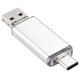 Clé USB 64 Go USB-C OTG Et USB 2.0 Pour Smartphones Tablettes Et Ordinateurs Compacte En Aluminium Résistante Aux Chocs Humid...