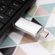 Clé USB 64 Go USB-C OTG Et USB 2.0 Pour Smartphones Tablettes Et Ordinateurs Compacte En Aluminium Résistante Aux Chocs Humid...