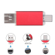 Clé USB 16 Go OTG 3 En 1 USB-C Et USB 2.0 Pour Smartphones Tablettes Et Ordinateurs Résistante Et Légère