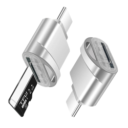 Lecteur De Carte Micro SD Adaptateur USB-C 3.1 Compact Pour Tablettes Et Smartphones OTG Lecture Écriture Réversible