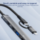 Hub USB C 5 En 1 Pour Lecture Et Transfert De Données Avec Ports USB USB C Et Lecteurs De Cartes SD TF Compact