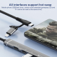 Hub USB C 5 En 1 Pour Lecture Et Transfert De Données Avec Ports USB USB C Et Lecteurs De Cartes SD TF Compact