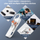 Adaptateur Multifonction USB C 8 Pin Pour Transfert De Photos Avec Lecteur De Cartes CF SD TF Port USB A Et Charge USB C