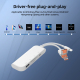 Adaptateur Multifonction USB C 8 Pin Pour Transfert De Photos Avec Lecteur De Cartes CF SD TF Port USB A Et Charge USB C