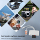 Adaptateur Multiport USB C Avec Lecteur De Cartes SD TF USB A Micro USB Et 8 Pin Pour Transfert Et Recharge Simultanés - www....