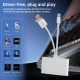 Adaptateur Multiport USB C Avec Lecteur De Cartes SD TF USB A Micro USB Et 8 Pin Pour Transfert Et Recharge Simultanés - www....