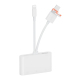 Lecteur De Cartes Multiports USB-C 8 Pin USB-A Pour Transfert De Photos CF TF SD Plug And Play