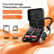 Lecteur De Cartes Mémoire Et Boîtier De Rangement USB 3.0 5 Gbit/s SD TF 5 Cartes USB Type-C Compatible Multisystème
