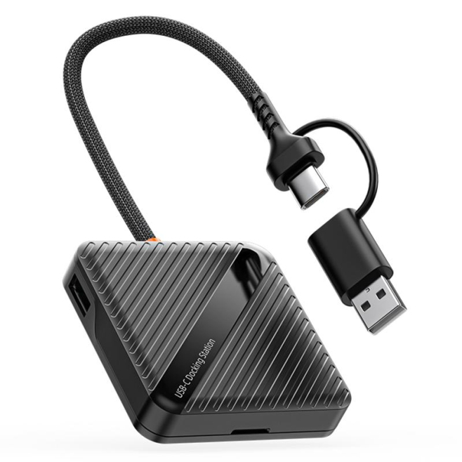 Lecteur De Cartes Mémoire Et Boîtier De Rangement USB 3.0 5 Gbit/s SD TF 5 Cartes USB Type-C Compatible Multisystème - www.yo...