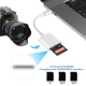 Adaptateur Lecteur De Cartes SD SDHC USB C Lot De 2 Pour Lire Et Écrire Des Cartes Mémoire Sans Alimentation Externe - www.yo...