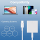 Adaptateur Lecteur De Cartes SD SDHC USB C Lot De 2 Pour Lire Et Écrire Des Cartes Mémoire Sans Alimentation Externe - www.yo...