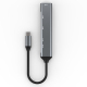 Adaptateur USB C 5 En 1 Avec 3 Ports USB 3.0 Lecteurs SD TF Plug And Play Compact - www.yonis-shop.com