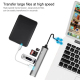 Adaptateur USB C 5 En 1 Avec 3 Ports USB 3.0 Lecteurs SD TF Plug And Play Compact - www.yonis-shop.com