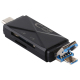 Lecteur De Cartes Mémoire USB 3.0 USB-C Micro USB SD Et Micro SD Compatible Windows Mac OS Android