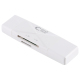 Lecteur De Cartes USB-C SD TF Et Micro USB Compatible Windows Mac OS Android USB 2.0 Blanc - www.yonis-shop.com